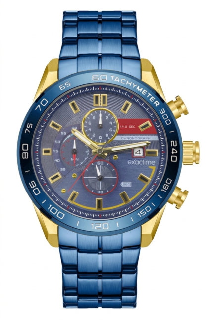 Steel chronograph: 6C8410-4