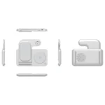 WIWU 15W 3-in-1 Foldable Wireless Charger - Imagen 3