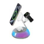 WIWU Aurora Qi2 3-in-1 Wireless Charger - Imagen 3