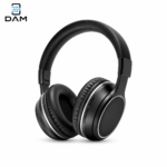 CA-046 wireless Bluetooth headset with deep bass stereo sound and foldable over-ear design