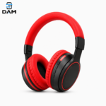 CA-046 wireless Bluetooth headset with deep bass stereo sound and foldable over-ear design
