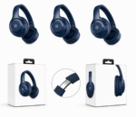 Dam P2961 wireless Bluetooth headphones with foldable over-ear design and deep bass stereo sound.