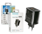 APOKIN 36W USB-A/TYPE-C Charger without cable - Black Ref.: CG-62071 Barcode: 8435381047689