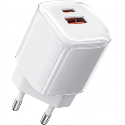 WIWU 30W USB-C + USB-A Charger U018