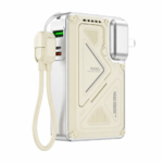 WIWU Knight Series 10,000 mAh Power Bank – 35W with Integrated CN+UK+EU Plug - Image 3