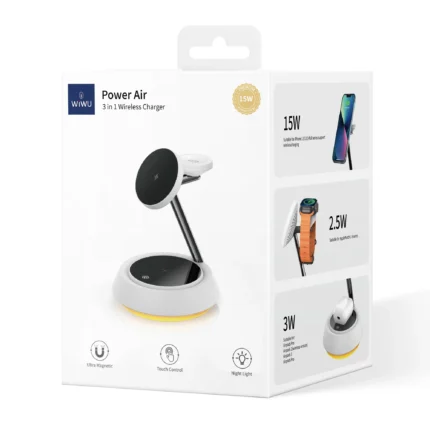 WIWU Power Air 3-in-1 Wireless Charger