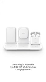 Anker MagGo Adjustable 3 in 1 Qi2 15W White Wireless Charging Station - Image 4