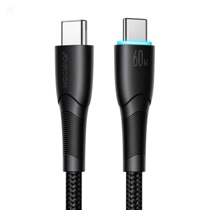 Joyroom Starry Series SA32-CC3 USB-C / USB-C cable 60W 1m - black