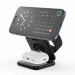 WIWU Kevlar 3-in-1 Wireless Charger Station - Imagen 3