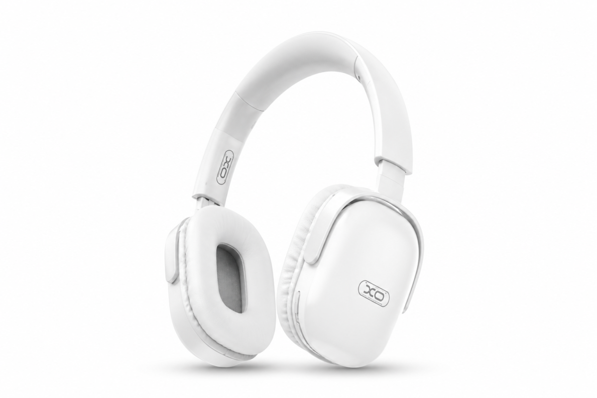 XO BE42 Wireless Bluetooth Headphones foldable stereo headset White
