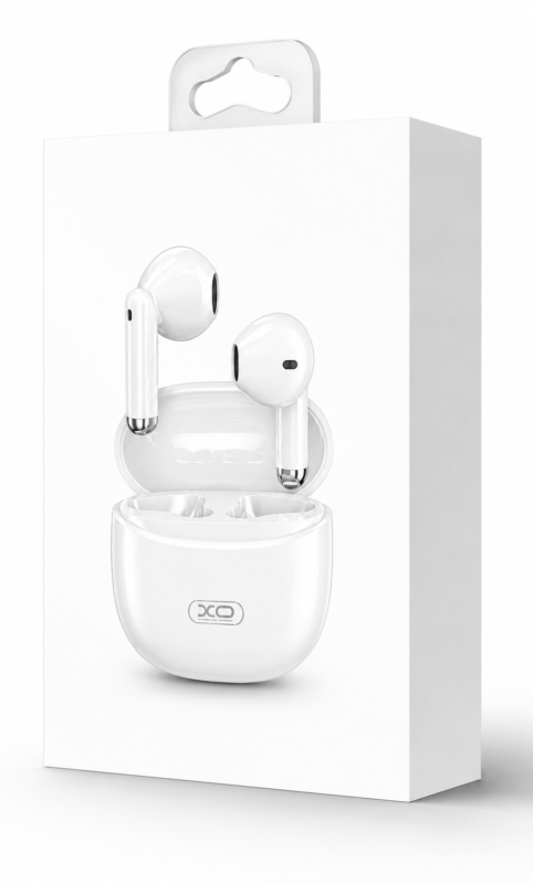 XO X33 Mini Jade Crystal TWS Earbuds wireless Bluetooth earphones with charging case.